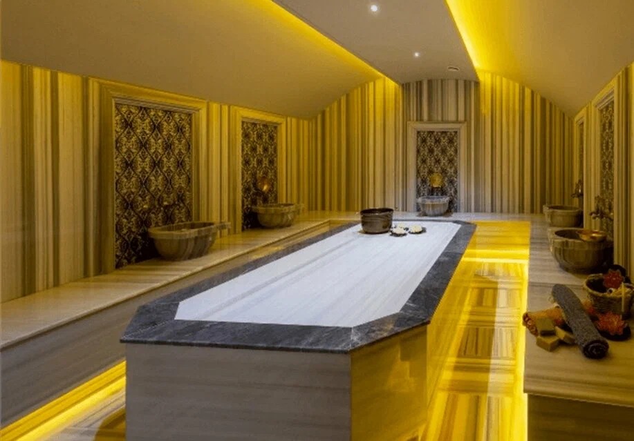 Amber Dokunuş salon ortamı